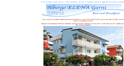 Desktop Screenshot of albergoelenagarni.it